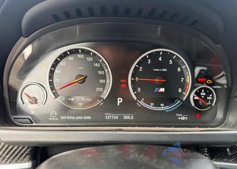 2013 BMW M6 from USA, damaged, VIN WBSLX9C52DD159842